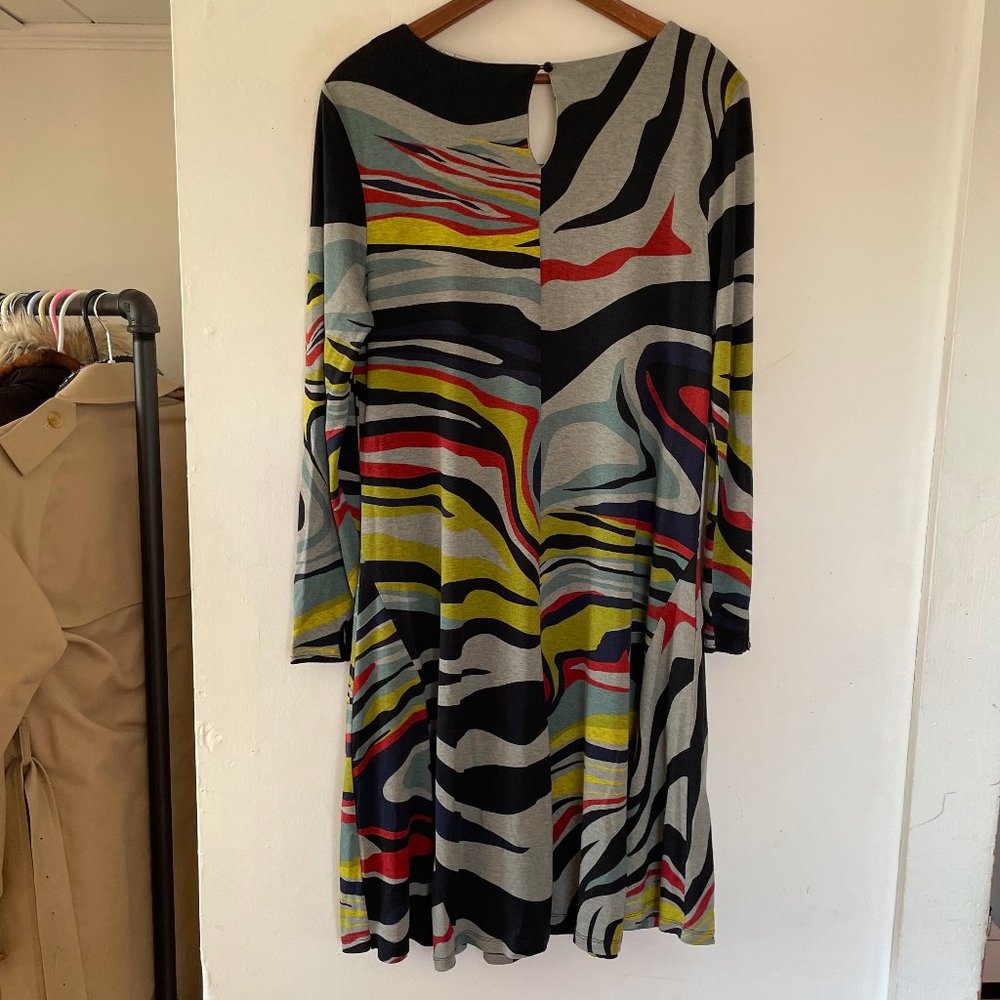 Desigual Dress by Christian Lacroix Onamon style - XL - like a work of ART! - Picture 4 of 7